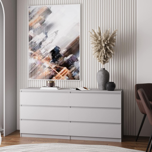 Комод без ручек 75х160х43 см KOD- КМ-1 Дабл Стиль