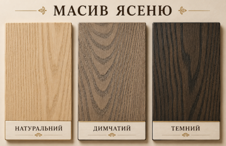 Мягкий стул SNT- Вертекс (темный, натуральный, дымчатый ясень)