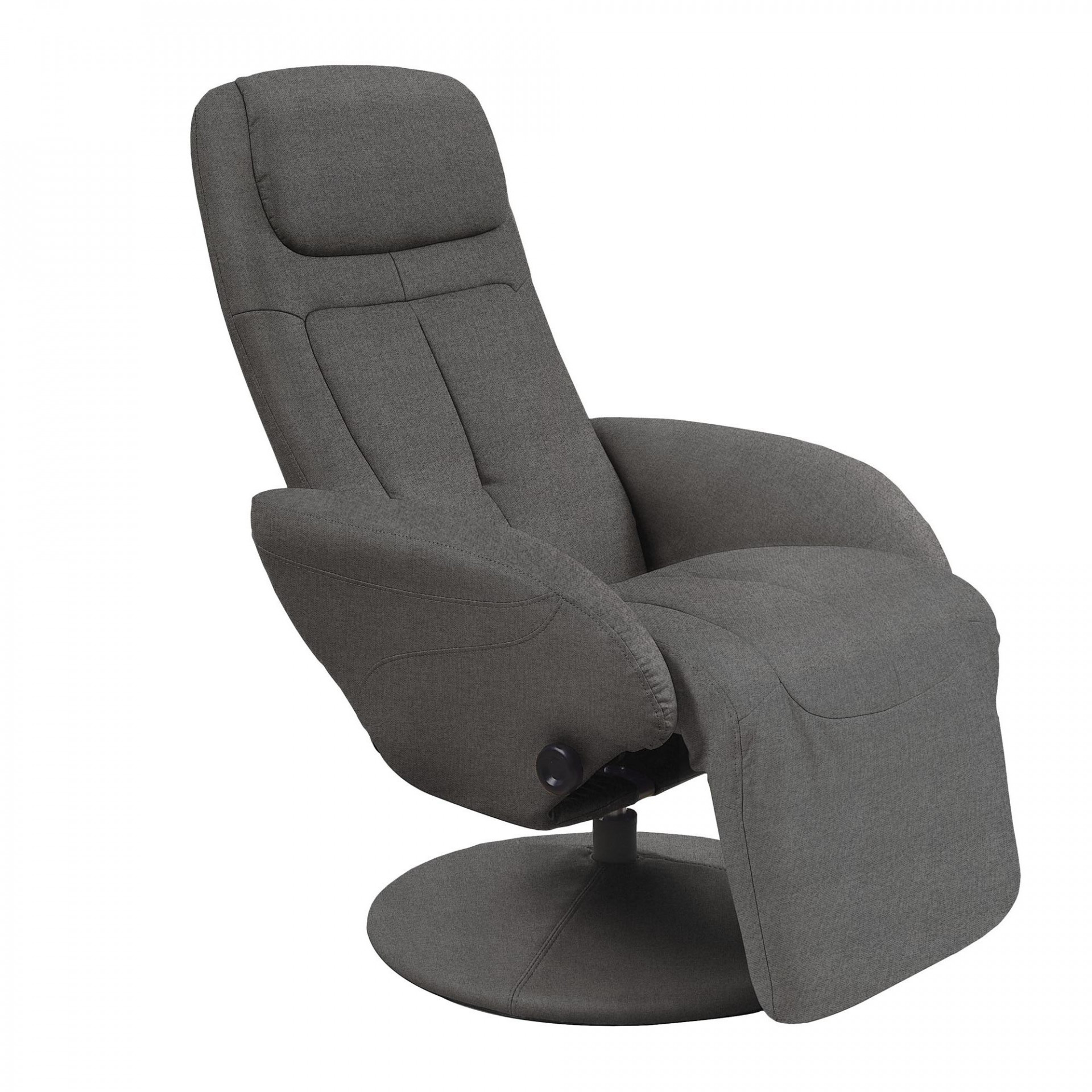 Мягкое раскладное кресло для отдыха PL- HALMAR OPTIMA 2 темно-серый