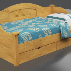 Кровать односпальная KMP- Греция