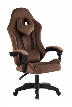 Кресло геймерское BIO- Гладиатор велюр бронзовый