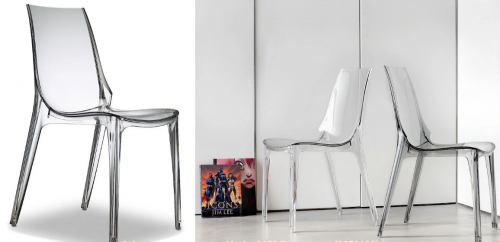 Стул VLL- Vanity 2652 Transparent