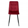 Стул обеденный MEBEL ELITE Peru бордовый велюр 