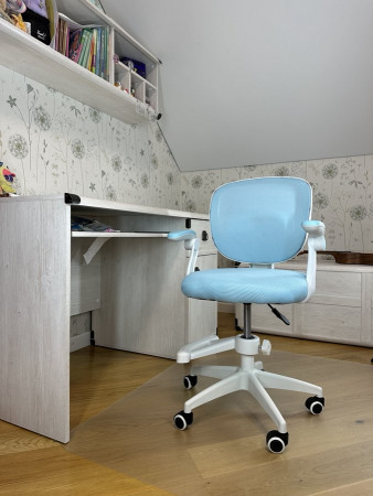 Кресло вращающееся детское Perfect Home OC-939 голубой 