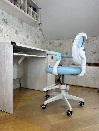 Кресло вращающееся детское Perfect Home OC-939 голубой 