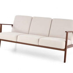 Диван Halmar MILANO 3S светло-бежевый/темный-орех  