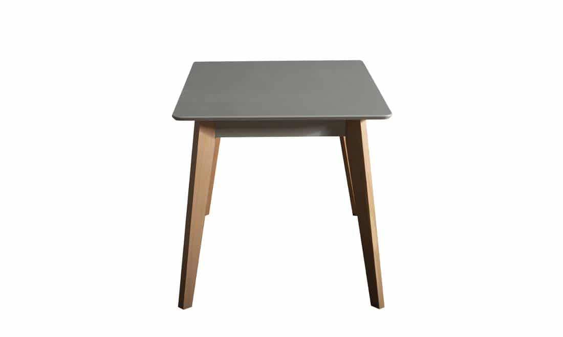 Стол обеденный TOP- Smart Милан Дуб+Серый 118(+38)х80 см