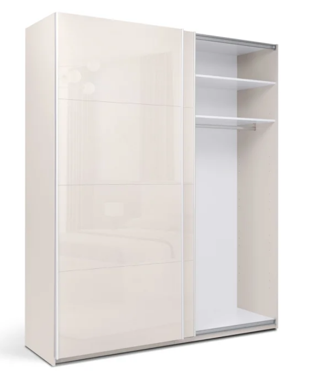 Шкаф - купе MRK- Лилу 2,0х2,4 м Глянец Кашемир