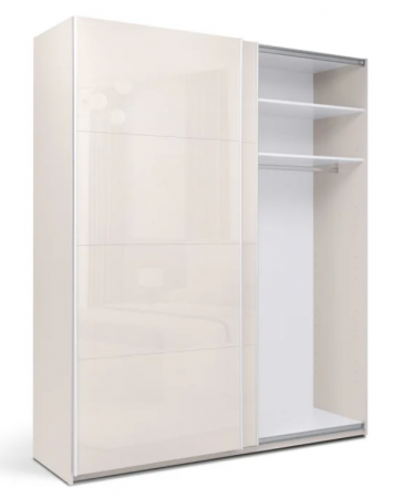 Шкаф - купе MRK- Лилу 2,0х2,4 м Глянец Кашемир