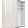 Шкаф - купе MRK- Лилу 2,0х2,4 м Глянец Кашемир