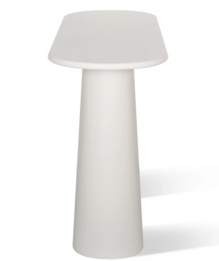 Консольный стол CRV- Orb, Ivory gleam,светло-бежевый