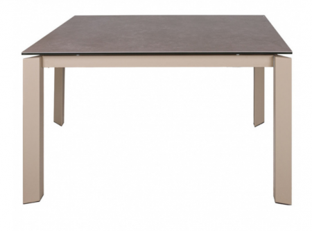 Стол обеденный модерн NL- VEGAS кофейный (140/190*85*76 cm керамика)  