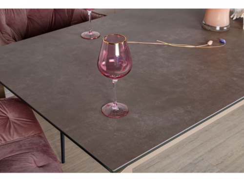 Стол обеденный модерн NL- VEGAS кофейный (140/190*85*76 cm керамика)  
