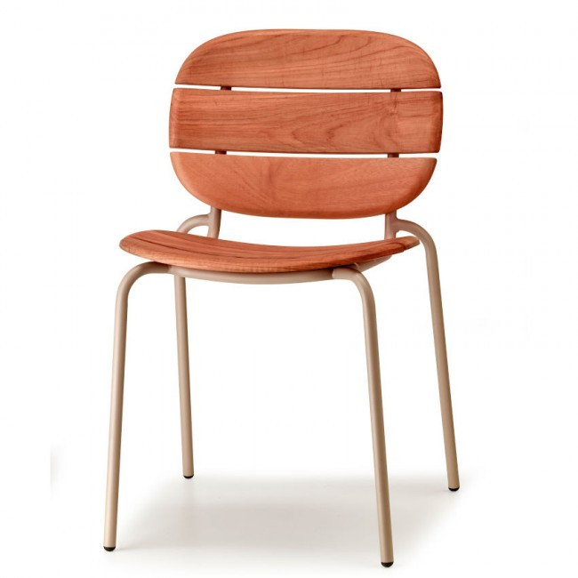 Стул VLL- SCAB SI-SI 2515 дерево+сталь 