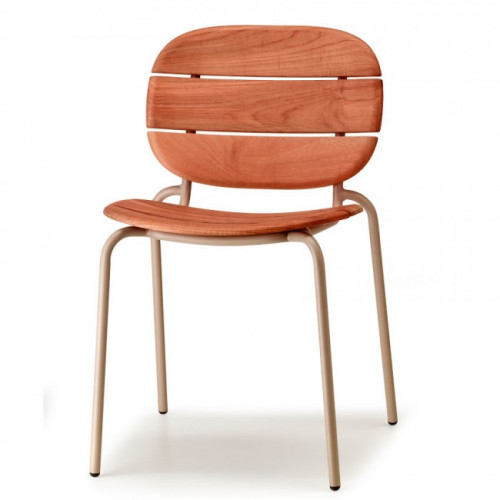 Стул VLL- SCAB SI-SI 2515 дерево+сталь 