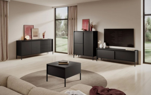 Стол журнальный Perfect Home Сенсо / Senso 68 Черный