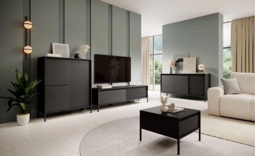 Стол журнальный Perfect Home Сенсо / Senso 68 Черный