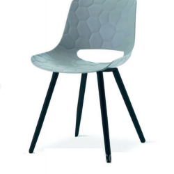 Стул из полипропилена Kashtan Evro- LANG голубой