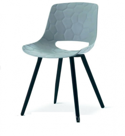 Стул из полипропилена Kashtan Evro- LANG голубой