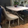 Стол обеденный модерн EXI- Алессандрия (керамика, белый)