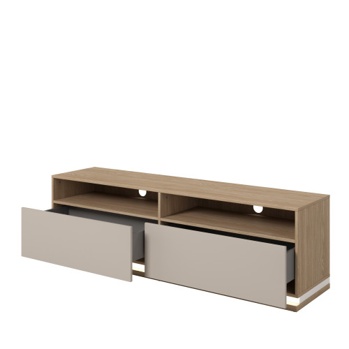 Тумба под телевизор Helvetia DORE 24DKNU41 (промасленный дуб/кашемир)