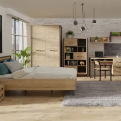 Комплект в детскую Forte Oriental tree (дуб бартекс/черный)