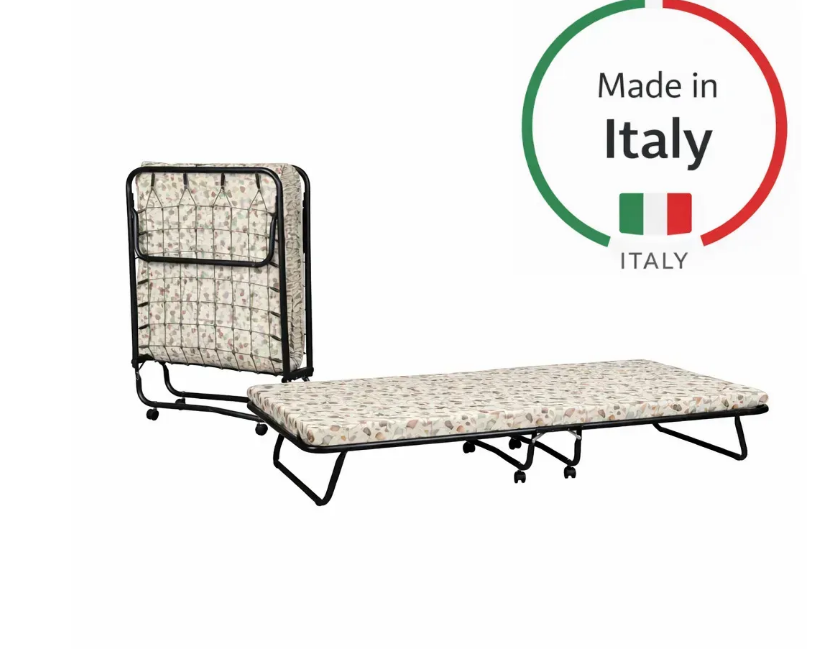 Раскладушка OST- на панцирной сетке 80*190 с матрасом 7 см  