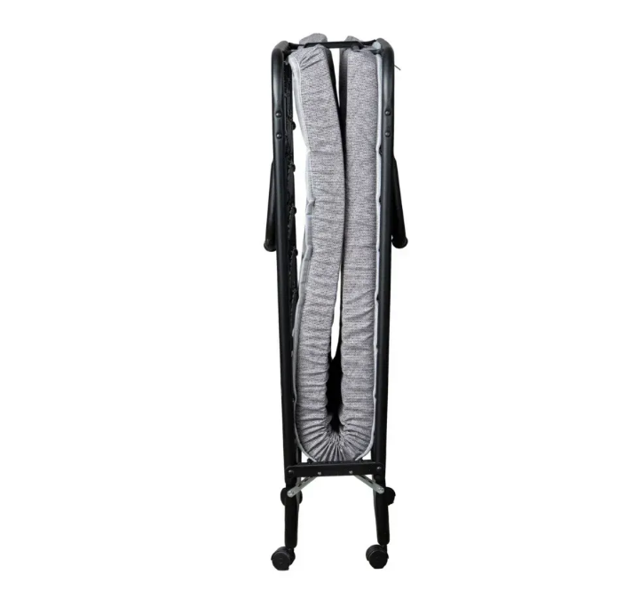 Раскладушка OST- на панцирной сетке 80*190 с матрасом 7 см  