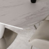 Стол обеденный модерн RST- FS/20-75 керамика белый