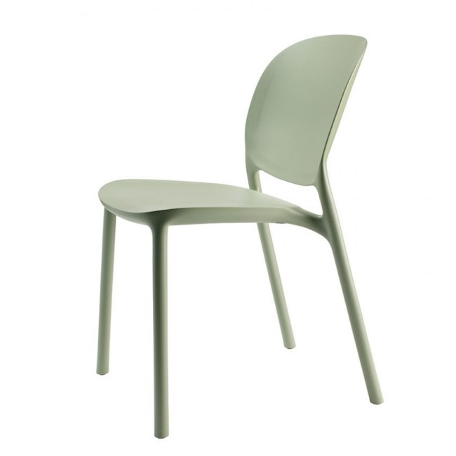 Стул уличный VLL- SCAB Hug 2380 (светло-зеленый, антрацит)​