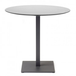 Стол для кафе VLL- SCAB Tiffany D70 (светло-серый/черный)