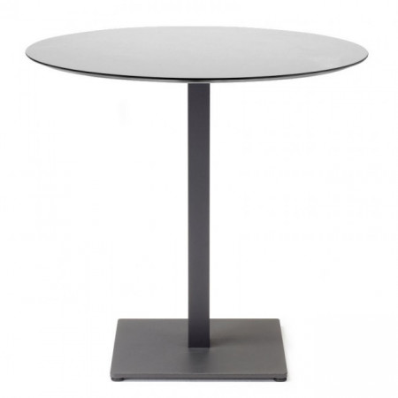 Стол для кафе VLL- SCAB Tiffany D70 (светло-серый/черный)