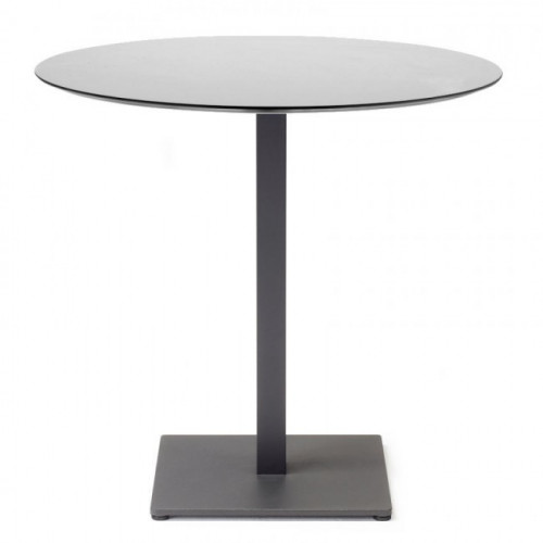 Стол для кафе VLL- SCAB Tiffany D70 (светло-серый/черный)