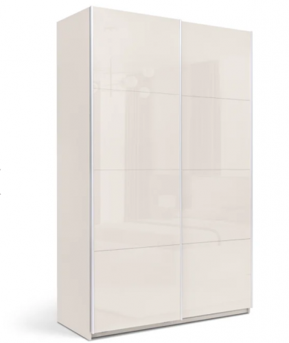 Шкаф - купе MRK- Лилу 1,5х2,4 м Глянец Кашемир