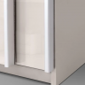 Шкаф - купе MRK- Лилу 1,5х2,4 м Глянец Кашемир