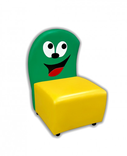 Модульный диван детский Гусеница DEK- Личико