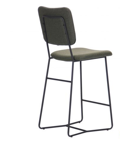 Барный стул AMF- Alphabet F black/olive