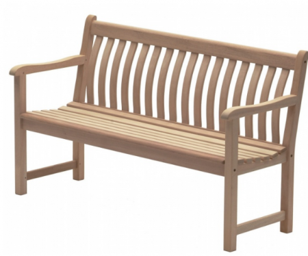 Лавка из дерева Alexander Rose TEA- MAHOGANY BROADFIELD BENCH 1.5M 