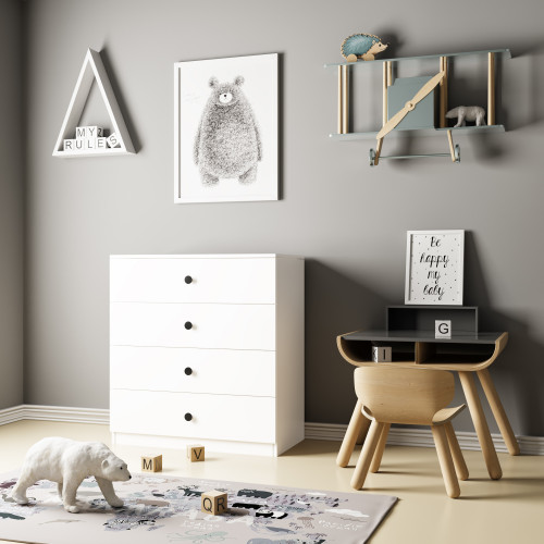 Комод детский 86х80х42 см KOD- КМ-2 детский