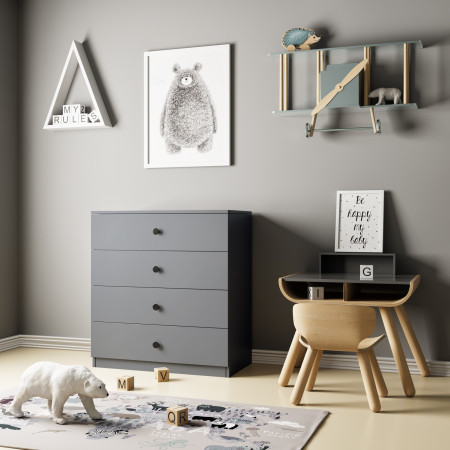 Комод детский 86х80х42 см KOD- КМ-2 детский