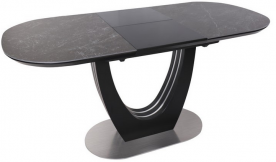 Стол обеденный Модерн VTR- ТМL-865-1 Керамика Черный Оникс