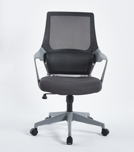 Поворотное компьютерное кресло INI- ARON  серый /серый каркас