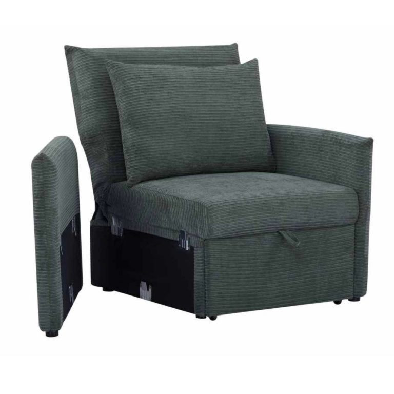 Кресло-кровать Avn- KAMPIS Green Corduroy  зеленый