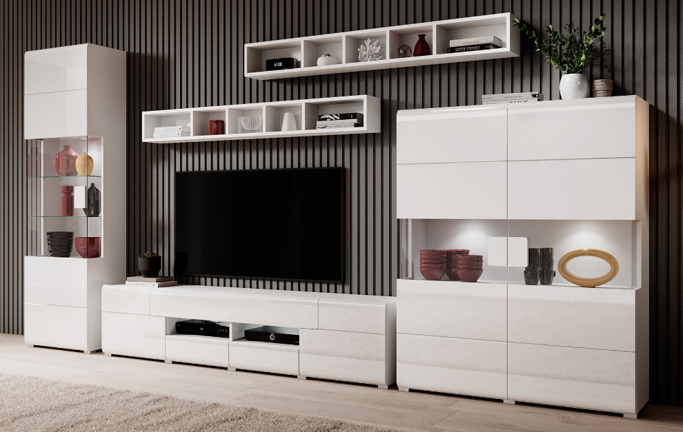 Комод высокий 2 дв Helvetia TOLEDO WM