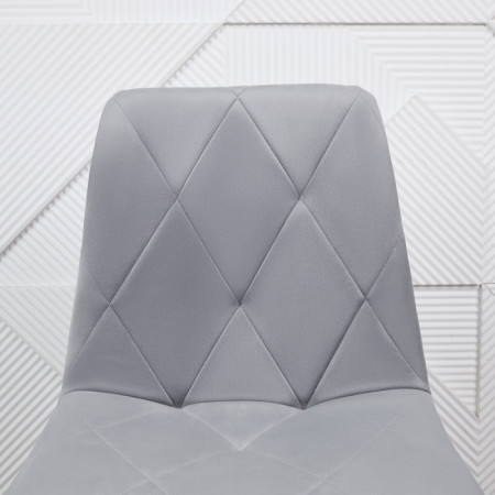 Стул кухонный Ont- Даниэль Серый черные ножки