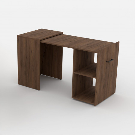Раздвижной письменный стол Helvetia SMART 24OKLV03 (орех окапи)
