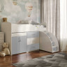 Кровать-комната + стол VRN- Bed Room 5 (серый)