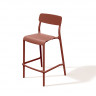 Стул барный уличныйVLL- FERNE Remo (коричневый ,белый, кирпичный)