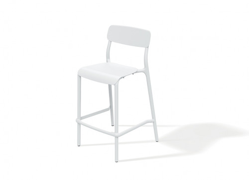 Стул барный уличныйVLL- FERNE Remo (коричневый ,белый, кирпичный)