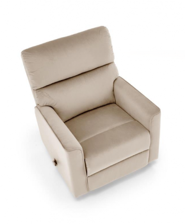 Кресло - шезлонг мягкое HALMAR KARIM (бежевый)  